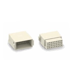 Insert HM modulaire, Raccordement à Sertir, mâle, 36 pin, 4A, Polycarbonate 